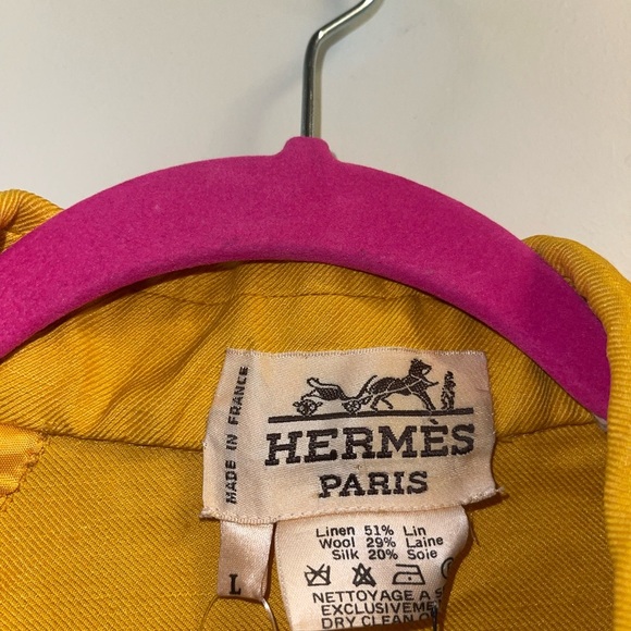 Hermes Mustard Utility Jacket size L - Picture 6 of 13